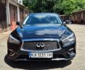 Черный Инфинити Q50, объемом двигателя 3 л и пробегом 97 тыс. км за 16300 $, фото 1 на Automoto.ua