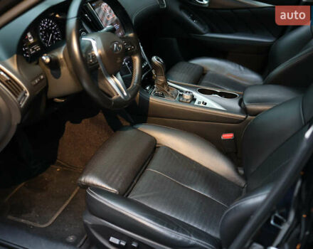 Черный Инфинити Q50, объемом двигателя 3 л и пробегом 157 тыс. км за 17777 $, фото 17 на Automoto.ua