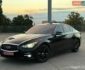 Черный Инфинити Q50, объемом двигателя 3 л и пробегом 139 тыс. км за 13700 $, фото 1 на Automoto.ua