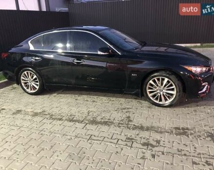 Черный Инфинити Q50, объемом двигателя 1.99 л и пробегом 165 тыс. км за 14999 $, фото 15 на Automoto.ua