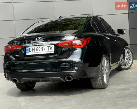 Чорний Інфініті Q50, об'ємом двигуна 3 л та пробігом 55 тис. км за 18500 $, фото 17 на Automoto.ua