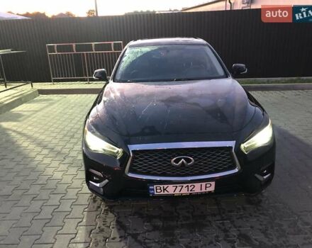 Черный Инфинити Q50, объемом двигателя 1.99 л и пробегом 165 тыс. км за 14999 $, фото 10 на Automoto.ua