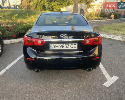 Черный Инфинити Q50, объемом двигателя 2.14 л и пробегом 90 тыс. км за 17200 $, фото 12 на Automoto.ua