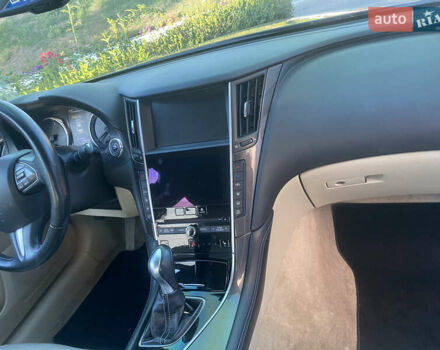 Черный Инфинити Q50, объемом двигателя 2.14 л и пробегом 90 тыс. км за 17200 $, фото 7 на Automoto.ua