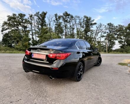 Черный Инфинити Q50, объемом двигателя 2 л и пробегом 61 тыс. км за 20000 $, фото 7 на Automoto.ua