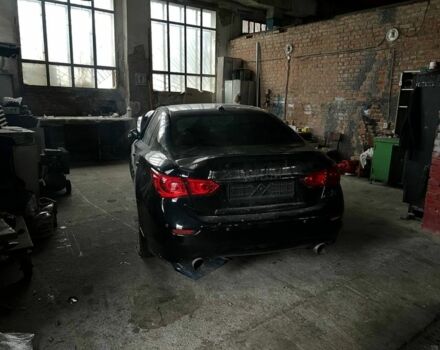 Черный Инфинити Q50, объемом двигателя 3 л и пробегом 120 тыс. км за 7900 $, фото 4 на Automoto.ua