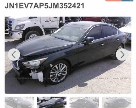 Чорний Інфініті Q50, об'ємом двигуна 3 л та пробігом 86 тис. км за 14500 $, фото 24 на Automoto.ua