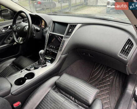 Черный Инфинити Q50, объемом двигателя 3 л и пробегом 100 тыс. км за 9999 $, фото 9 на Automoto.ua