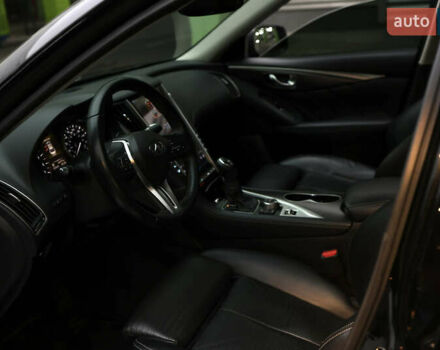 Черный Инфинити Q50, объемом двигателя 3 л и пробегом 157 тыс. км за 17777 $, фото 15 на Automoto.ua