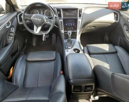 Черный Инфинити Q50, объемом двигателя 3 л и пробегом 144 тыс. км за 3100 $, фото 7 на Automoto.ua