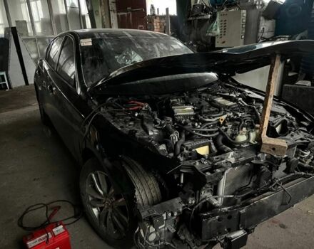 Черный Инфинити Q50, объемом двигателя 3 л и пробегом 120 тыс. км за 7900 $, фото 2 на Automoto.ua