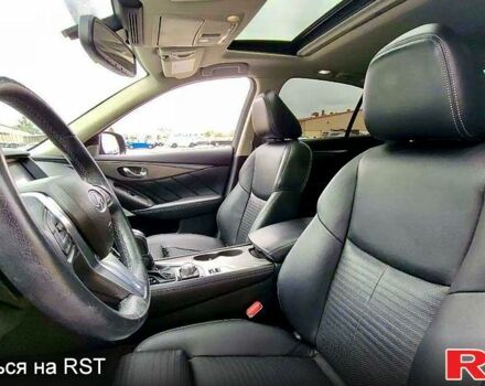 Черный Инфинити Q50, объемом двигателя 3 л и пробегом 67 тыс. км за 18000 $, фото 5 на Automoto.ua