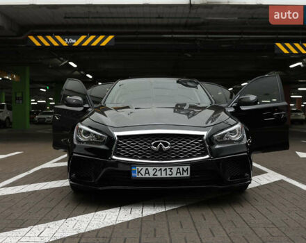 Черный Инфинити Q50, объемом двигателя 3 л и пробегом 157 тыс. км за 17777 $, фото 8 на Automoto.ua