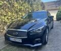 Черный Инфинити Q50, объемом двигателя 3 л и пробегом 97 тыс. км за 16000 $, фото 1 на Automoto.ua