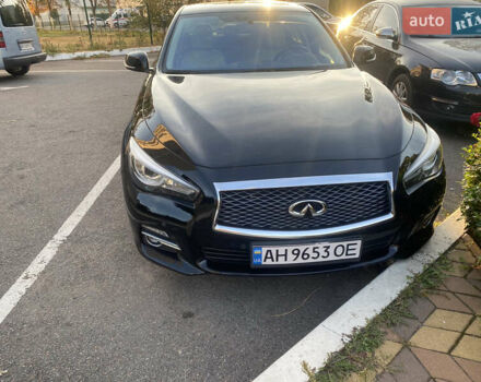 Черный Инфинити Q50, объемом двигателя 2.14 л и пробегом 90 тыс. км за 17200 $, фото 18 на Automoto.ua