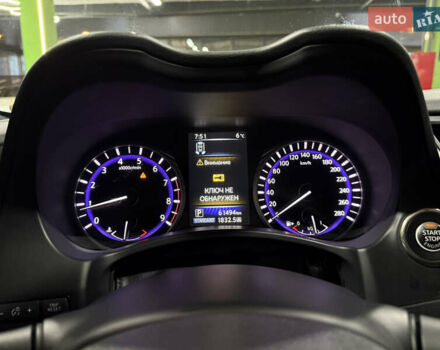 Черный Инфинити Q50, объемом двигателя 3 л и пробегом 64 тыс. км за 21500 $, фото 6 на Automoto.ua