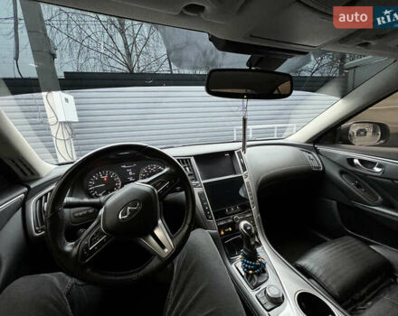 Черный Инфинити Q50, объемом двигателя 3 л и пробегом 113 тыс. км за 17500 $, фото 4 на Automoto.ua