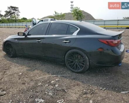 Черный Инфинити Q50, объемом двигателя 3 л и пробегом 84 тыс. км за 2900 $, фото 1 на Automoto.ua