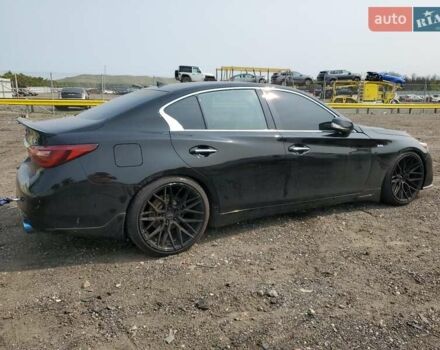 Черный Инфинити Q50, объемом двигателя 3 л и пробегом 84 тыс. км за 2900 $, фото 2 на Automoto.ua