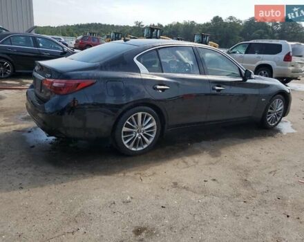 Черный Инфинити Q50, объемом двигателя 3 л и пробегом 75 тыс. км за 2900 $, фото 2 на Automoto.ua