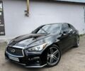Черный Инфинити Q50, объемом двигателя 3 л и пробегом 130 тыс. км за 18000 $, фото 1 на Automoto.ua