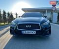 Черный Инфинити Q50, объемом двигателя 3 л и пробегом 130 тыс. км за 19300 $, фото 1 на Automoto.ua