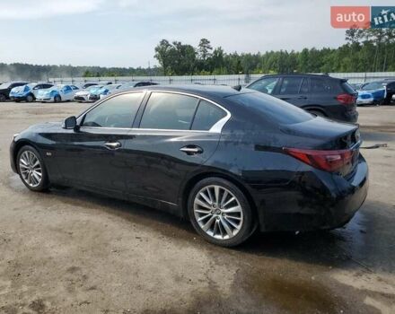 Черный Инфинити Q50, объемом двигателя 3 л и пробегом 75 тыс. км за 2900 $, фото 1 на Automoto.ua