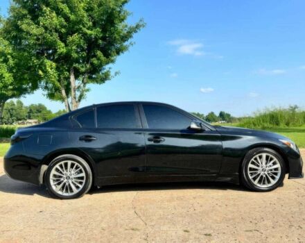 Черный Инфинити Q50, объемом двигателя 3 л и пробегом 40 тыс. км за 7700 $, фото 7 на Automoto.ua