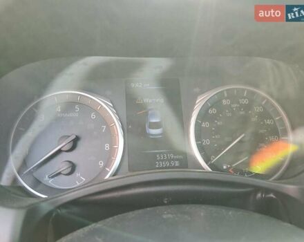 Черный Инфинити Q50, объемом двигателя 3 л и пробегом 84 тыс. км за 2900 $, фото 8 на Automoto.ua