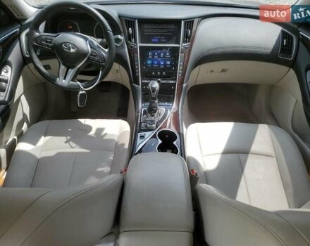 Черный Инфинити Q50, объемом двигателя 3 л и пробегом 80 тыс. км за 2900 $, фото 7 на Automoto.ua