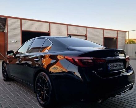 Черный Инфинити Q50, объемом двигателя 1.99 л и пробегом 115 тыс. км за 15000 $, фото 11 на Automoto.ua