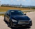 Черный Инфинити Q50, объемом двигателя 3 л и пробегом 90 тыс. км за 17500 $, фото 1 на Automoto.ua