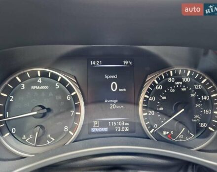 Черный Инфинити Q50, объемом двигателя 1.99 л и пробегом 115 тыс. км за 15000 $, фото 10 на Automoto.ua