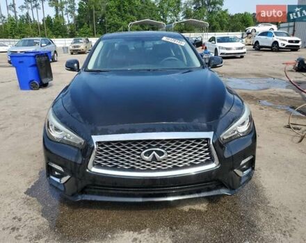 Черный Инфинити Q50, объемом двигателя 3 л и пробегом 75 тыс. км за 2900 $, фото 4 на Automoto.ua