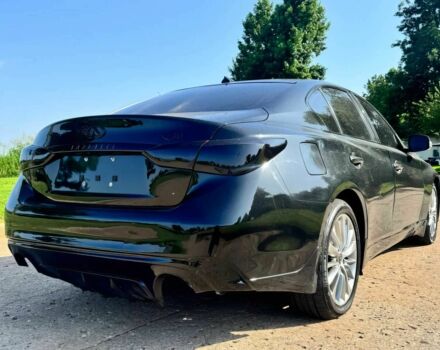 Черный Инфинити Q50, объемом двигателя 3 л и пробегом 40 тыс. км за 7700 $, фото 6 на Automoto.ua