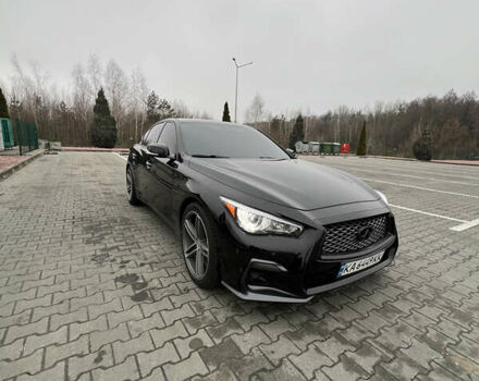 Черный Инфинити Q50, объемом двигателя 3 л и пробегом 113 тыс. км за 17500 $, фото 6 на Automoto.ua