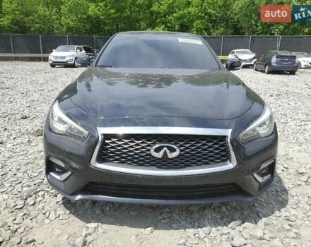 Черный Инфинити Q50, объемом двигателя 3 л и пробегом 80 тыс. км за 2900 $, фото 4 на Automoto.ua