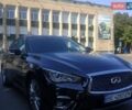 Черный Инфинити Q50, объемом двигателя 3 л и пробегом 65 тыс. км за 16000 $, фото 1 на Automoto.ua