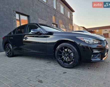 Черный Инфинити Q50, объемом двигателя 1.99 л и пробегом 115 тыс. км за 15000 $, фото 3 на Automoto.ua