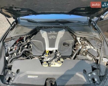 Черный Инфинити Q50, объемом двигателя 3 л и пробегом 84 тыс. км за 2900 $, фото 10 на Automoto.ua