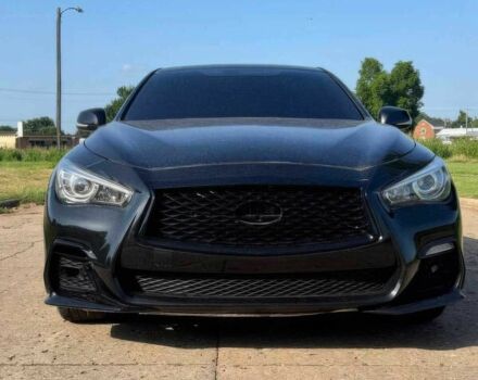 Черный Инфинити Q50, объемом двигателя 3 л и пробегом 40 тыс. км за 7700 $, фото 1 на Automoto.ua