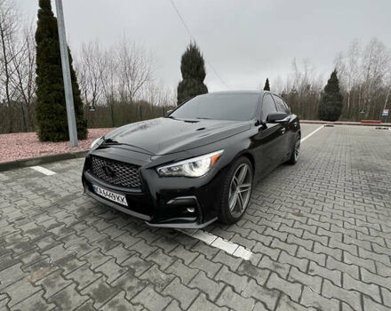 Черный Инфинити Q50, объемом двигателя 3 л и пробегом 113 тыс. км за 17500 $, фото 7 на Automoto.ua