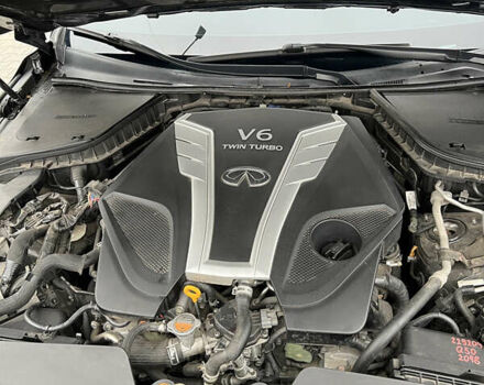 Черный Инфинити Q50, объемом двигателя 3 л и пробегом 113 тыс. км за 17500 $, фото 28 на Automoto.ua