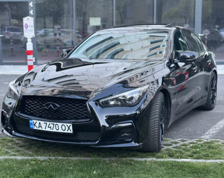 Черный Инфинити Q50, объемом двигателя 3 л и пробегом 85 тыс. км за 22500 $, фото 14 на Automoto.ua