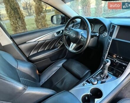 Черный Инфинити Q50, объемом двигателя 3 л и пробегом 130 тыс. км за 18500 $, фото 58 на Automoto.ua