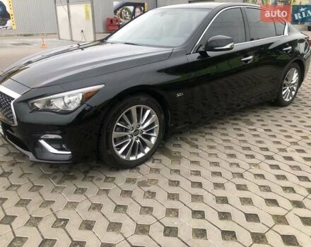 Черный Инфинити Q50, объемом двигателя 3 л и пробегом 62 тыс. км за 21400 $, фото 6 на Automoto.ua