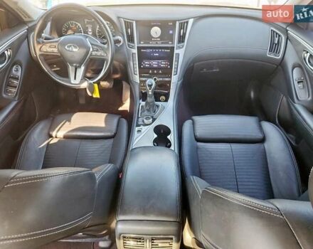 Черный Инфинити Q50, объемом двигателя 3 л и пробегом 62 тыс. км за 3500 $, фото 7 на Automoto.ua
