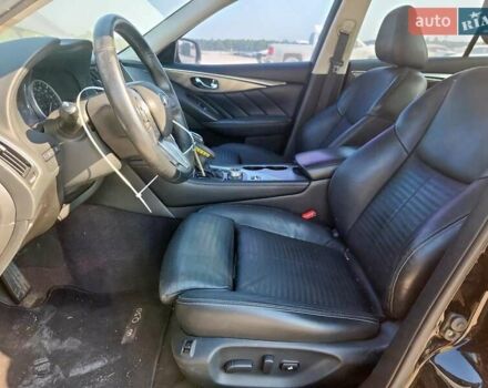 Черный Инфинити Q50, объемом двигателя 3 л и пробегом 62 тыс. км за 3500 $, фото 6 на Automoto.ua