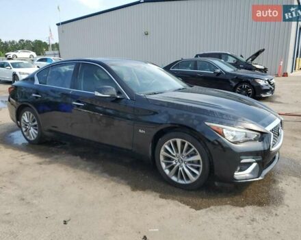 Черный Инфинити Q50, объемом двигателя 3 л и пробегом 75 тыс. км за 2900 $, фото 3 на Automoto.ua