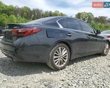 Черный Инфинити Q50, объемом двигателя 3 л и пробегом 80 тыс. км за 2900 $, фото 2 на Automoto.ua